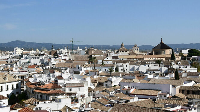 Vista panorámica de la ciudad de Córdoba.